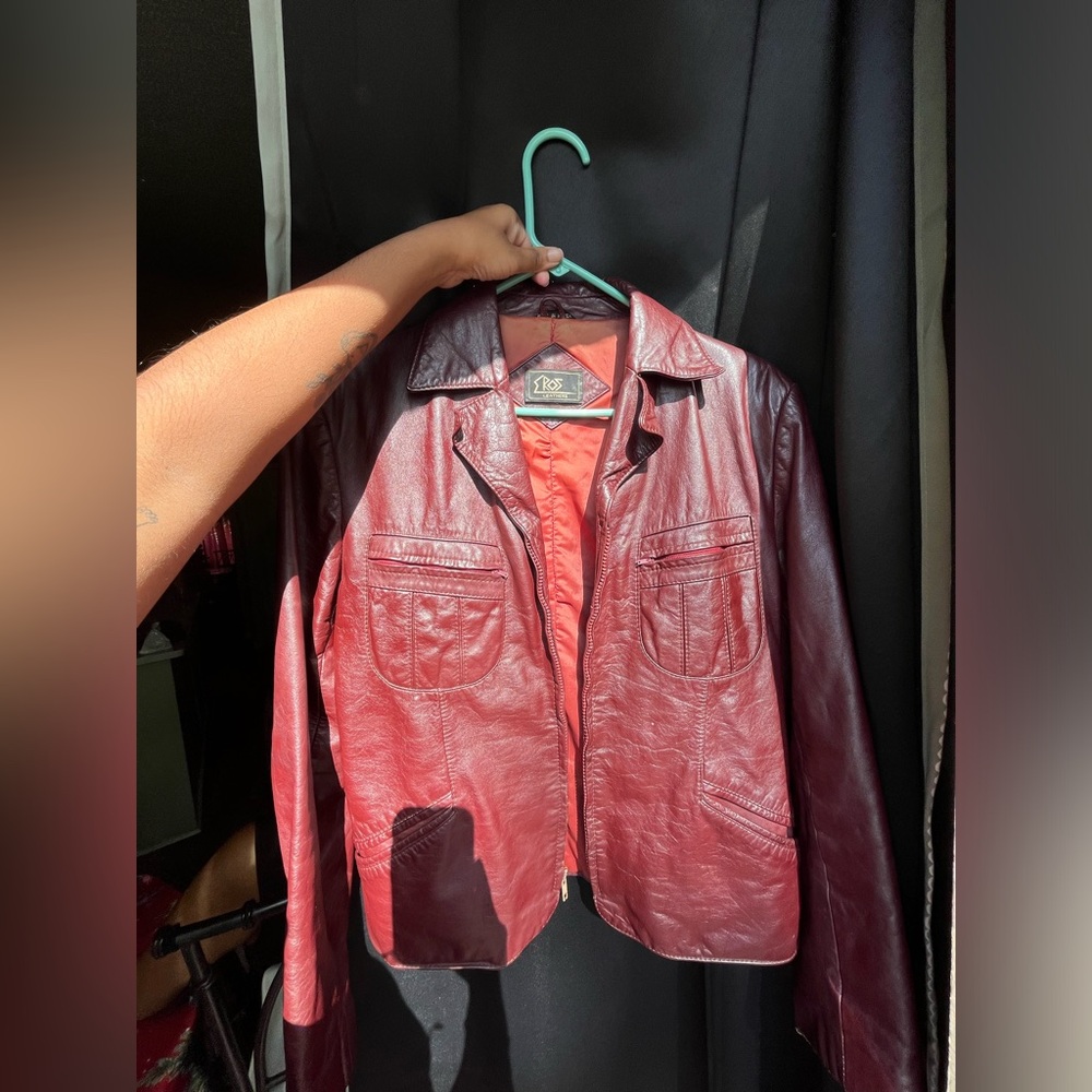 Red Leather Jacket
